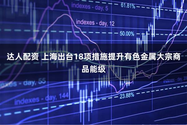 达人配资 上海出台18项措施提升有色金属大宗商品能级
